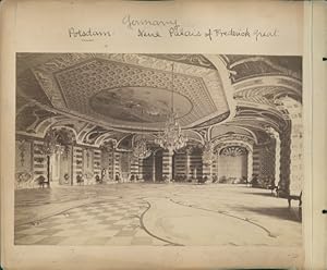 Fotos Potsdam in Brandenburg, um 1870, Neues Palais, Napoli Neapel Campania, Stadtansicht vom Meer