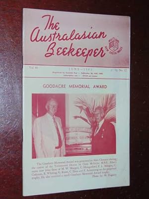 The Australasian Beekeeper June 1983. Volume 84 No. 12