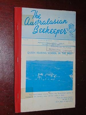 The Australasian Beekeeper September & October 1980. Volume 82 No. 2 & 3