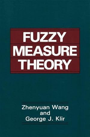 Bild des Verkufers fr Fuzzy Measure Theory zum Verkauf von AHA-BUCH GmbH