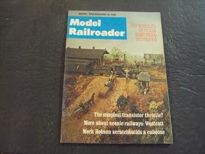 Model Railroader Aug 1976 Merk Hobson Scratch Builds A Caboose