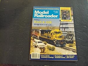 Model Railroader Apr 1995 Dash 8-40B; Electric Locomotives