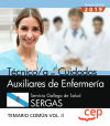Técnico/a en Cuidados Auxiliares de Enfermería. Servicio Gallego de Salud. SERGAS. Temario común ...
