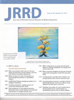 Bild des Verkufers fr JRRD: Journal of Rehabilitation Research and Development Vol 48 No. 9 2011 zum Verkauf von Never Too Many Books