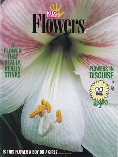 Bild des Verkufers fr Kids Discover Flowers, April 1995 (Kids Discover Magazine, Volume 5, Issue 4) zum Verkauf von Never Too Many Books
