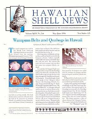 Seller image for Hawaiian Shell News (New Series), Vol. XLIV No. 5-6 for sale by ConchBooks