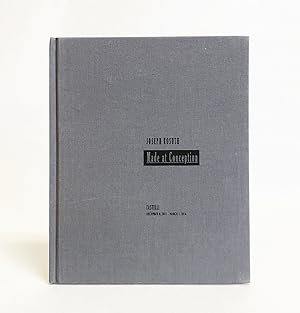 Joseph Kosuth : Made at Conception