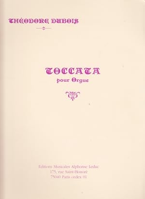 Toccata pour orgue.