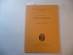 Bild des Verkufers fr Korollarien zur Skularisierung : vorgetragen am 22. November 1980 zum Verkauf von Gebrauchtbcherlogistik  H.J. Lauterbach