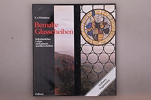 Bild des Verkufers fr BEMALTE GLASSCHEIBEN. Volkstmliches Leben auf Kabinett- und Bierscheiben zum Verkauf von INFINIBU KG