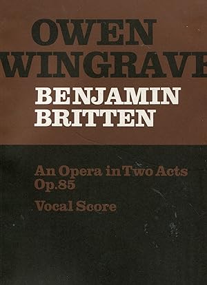 Owen Wingrave Study Score 