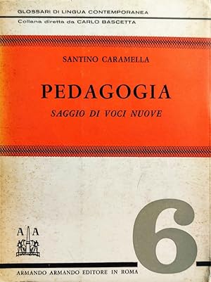 PEDAGOGIA SAGGIO DI VOCI NUOVE