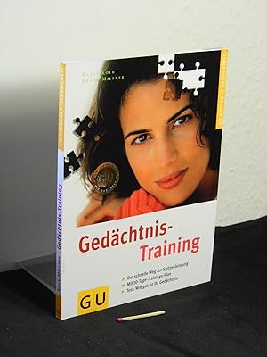 Imagen del vendedor de Gedchtnis-Training - Der schnelle Weg zur Spitzenleistung - Mit 10-Tage-Gedchtnis-Plan - Test: Wie gut ist ihr Gedchtnis - aus der Reihe: GU Ratgeber Gesundheit - a la venta por Erlbachbuch Antiquariat