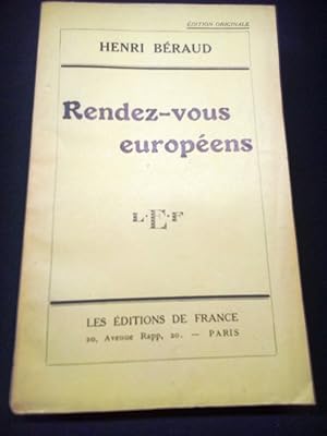 Rendez-vous européens