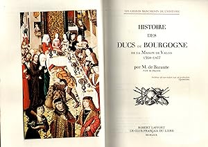 Seller image for Histoire des ducs de Bourgogne de la maison de Valois 1364-1477 for sale by JP Livres