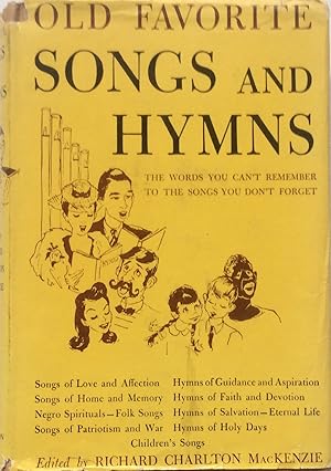 Imagen del vendedor de Old Favorite Songs and Hymns a la venta por Jay's Basement Books