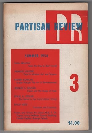 Image du vendeur pour Partisan Review, Volume 23, Number 3 (XXIII; Summer 1956) - includes Seize the Day by Saul Bellow mis en vente par Philip Smith, Bookseller