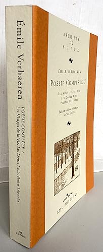 Image du vendeur pour Posie complte Tome 7 : Les Visages de la vie ; Les Douze mois ; Petites lgendes mis en vente par Librairie Thot