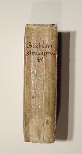 Thesaurus conscribendarum Epistolarum ex variis optimiso auctoribus desumptus . Elegantiarum Cent...