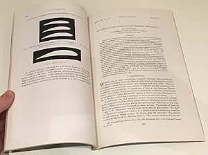 Immagine del venditore per Reciprocal relations in irreversible processes I, pp. 405-26 in Physical Review Vol. 37, No. 4, February 15, 1931. THE FOURTH LAW OF THERMODYNAMICS venduto da Landmarks of Science Books