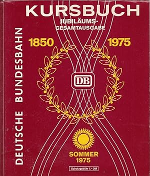 Deutsche Bundesbahn : Kursbuch Sommer 01.06.1975 - 27.09.1975 [6 Teile] / Hrsg. v. der Zentralen ...