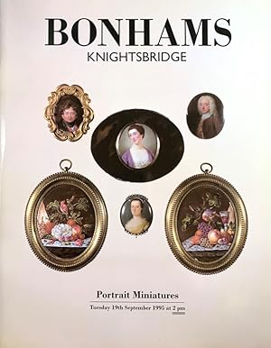 Seller image for Portrait Miniatures Tuesday 19th September 1995 for sale by Randall's Books
