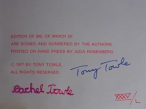 The interesting Story [numbered Copy, signed by Rachel Towle and Tony Towle]