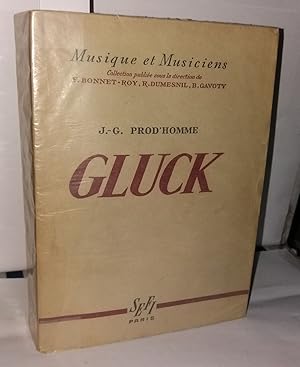 Imagen del vendedor de Gluck a la venta por Librairie Albert-Etienne