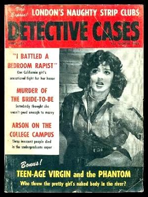 Bild des Verkufers fr DETECTIVE CASES - The Monthly Crime Magazine - Volume 8, number 4 - April 1961 zum Verkauf von W. Fraser Sandercombe