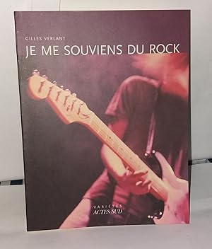 Imagen del vendedor de Je me souviens du Rock a la venta por Librairie Albert-Etienne