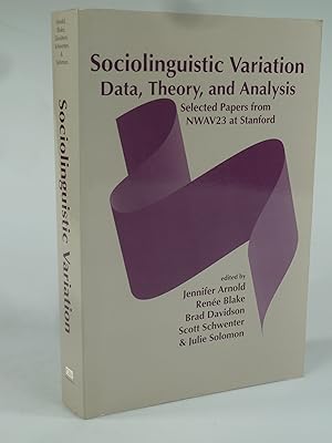 Bild des Verkufers fr Sociolinguistic Variation. zum Verkauf von Antiquariat Dorner