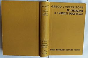 Seller image for Le invenzioni e i modelli industriali for sale by librisaggi