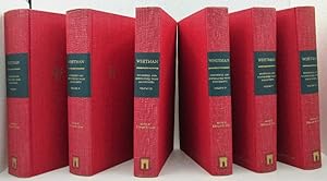 Notebooks and Unpublished Prose Manuscripts: Walt Whitman (6 Vol Set)