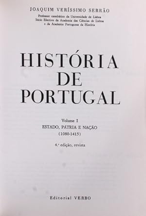 HISTÓRIA DE PORTUGAL. [12 VOLUMES, 1080-1926]