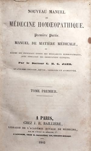 NOVEAU MANUEL DE MÉDECINE HOM?OPATHIQUE.