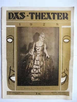 DAS THEATER. ILLUSTRIERTE HALBMONATSSCHRIFT FÜR THEATER, GESELLSCHAFT UND TANZ. Jahrgang IX / Hef...