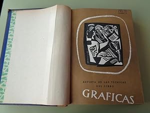 GRÁFICAS. Revista de las Técnicas del Libro. Año 1952 completo (Números 91 a 102)