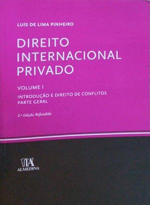 Seller image for DIREITO INTERNACIONAL PRIVADO. VOLUME I for sale by Livraria Castro e Silva