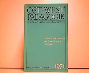 Imagen del vendedor de JOhann Amos Comenius - Jan Amos Komensk 1670 / 1970. Aus der Reihe: Ost-West-Pdagogik - Forum fr den Vergleich europischer Bildungsprobleme 17. a la venta por Antiquariat Kirchheim