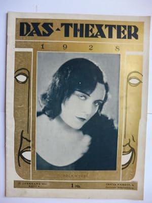 DAS THEATER. ILLUSTRIERTE HALBMONATSSCHRIFT FÜR THEATER, GESELLSCHAFT UND TANZ. Jahrgang IX / Hef...