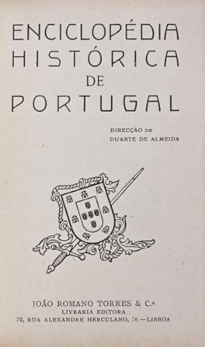 ENCICLOPÉDIA HISTÓRICA DE PORTUGAL. [Volume VIII]