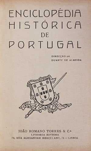 ENCICLOPÉDIA HISTÓRICA DE PORTUGAL. [Volume X]