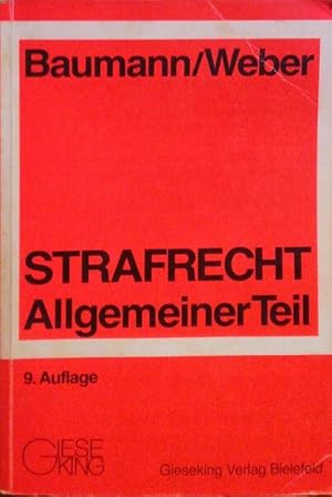 STRAFRECHT. ALGEMEINER TEIL