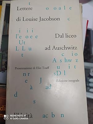 Seller image for DAL LICEO DI AUSCHWITZ for sale by Libreria D'Agostino
