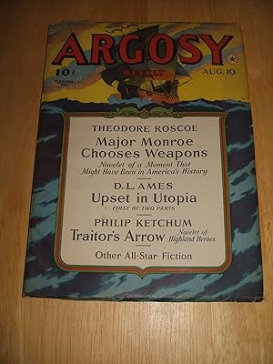Seller image for Argosy August 10, 1940 Volume 301 Number 2 for sale by biblioboy