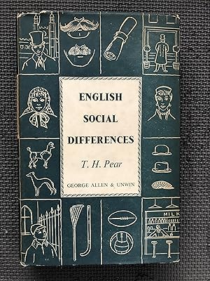 Imagen del vendedor de English Social Differences a la venta por Cragsmoor Books