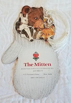 THE MITTEN Publishers Promotianal Paper Christmas Ornament