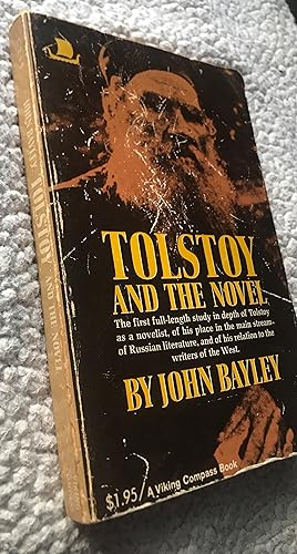 Immagine del venditore per Tolstoy and The Novel venduto da Taylor & Baumann Books, LLC