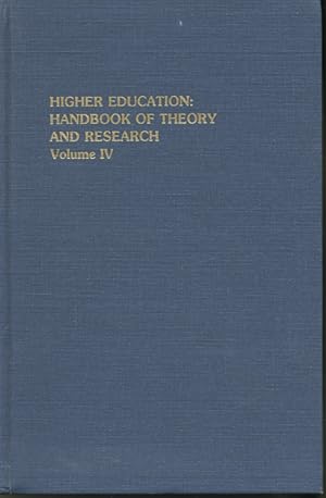 Immagine del venditore per Higher Education : Handbook of Theory and Research Volume IV venduto da Librairie Le Nord