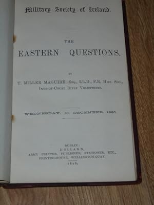 Immagine del venditore per The Eastern Questions; The Command of the Sea as Influencing Military Operations venduto da Dublin Bookbrowsers